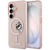 Etui Karl Lagerfeld IML Peekaboo         Choupette MagSafe do Samsung Galaxy S26 różowy